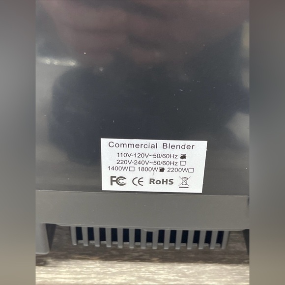 High-Power Countertop Blender 2000ML Jar – Smoothies, Juices, Kitchen Nutrition - Picture 14 of 15